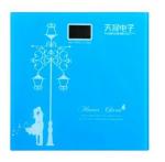 Dark Blue Digital Bathroom Weighing Scale