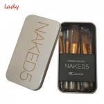 Naked 5 brushes brown