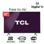 TCL 32D3000 32 Inch Digital LED TV - Black