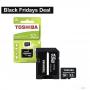 Toshiba Micro SD Memory Card With Adapter Class 10 -32GB