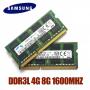 Generic RAM PC3L-12800S DDR3L 1600Mhz 4GB 8GB Laptop Memory Notebook Module SODIMM RAM(Memory Capacity: 8G DDR3L 1600MHX1pcs)