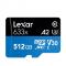 Generic Lexar 633x 512GB High-speed Flash Memory Card Sports Camera Mobile Phone TF Car Driving Recorder Memory Card