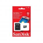 Sandisk 32GB  microSDHC Card With Adapter
