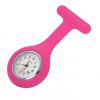 Quartz Generic Brooch Doctor Nurses Watch - PINK