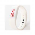 Generic Womens Mens Rubber LED Watch Date Sports Bracelet Digital Wrist Watch BK Waterproof