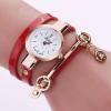 Duoya Generic New Diamond-encrusted Alloy Pendant Ladies Bracelet Watch Belt Quartz Watch DUOYA XR1297 Bracelet Watch