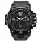 Smael Multi-function Electronic Mens Watch G Sport Military S Shock LED Digital Wrist Watches for Men Reloj Hombre Saat Erkekler(Gray Black)