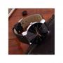 Fashion Black Watch Man Women Fashion Women Men Watches Lovers PU Leather Band Quartz Analog Wrist Watchworldwise