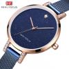 Mini Focus Fashion Women Elegant Ladies Simple Quartz Clock Female Steel Waterproof Casual Watches
