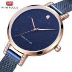 Mini Focus Fashion Women Elegant Ladies Simple Quartz Clock Female Steel Waterproof Casual Watches