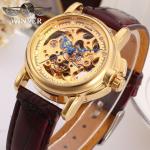 Winner Hot Selling Ladies Fashion Leisure Korean Compact Automatic Mechanical Watch