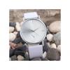 Fashion Women Fashion Design Dial Leather Band Analog Quartz Wrist Watch WH