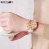 Megir Luxury Brand MEGIR Chronograph Sport Watches Women Bracelet Relogio Feminino Ladies Lovers Quartz Wrist Watch Clock Women 2058