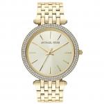 Michael Kors Darci Glitz Gold Dial Pave Bezel Ladies Watch