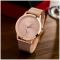 Duoya Fashion Alloy Belt Watch Unisex Minimalist Style Quartz Watch C
