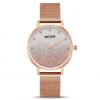Megir New Twinkly Big Dial Women Watches Rose Gold Ladies Watch Free Shipping