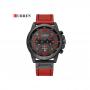 Curren Mens Watches Top Luxury Brand Waterproof Sport Wrist Watch Chronograph Quartz Leather Strap Relogio Masculino QWERT