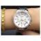 Casio Sheen SHN 5013D 7A Silver Strap Watch