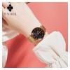 WWOOR Fashion Star Sky Dial Quartz Watch for Lady Dress Clock New Elegant Luxury Stainless Steel Strap Women`s Bracelet Wristwatches 8869