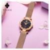 WWOOR Fashion Women`s Watches Ladies Wrist Watches Classic Quartz Stainless Steel Clock Bracelet Watches Wristwatch Montre Femme 8869