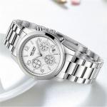 Megir Chronograph Women Watches Relogio Feminino Luxury Brand Ladies Sport Wrist Watch Clock Girl Lovers Wristwatches Hour xfcs 2057