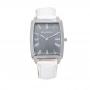 Tiffy`s Collection White Shiny PU Leather Unisex Bolingdun Watch..