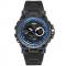 Smael Men`s Watches Waterproof Sport Watch In Analog-Digital Stop Watch Running Clock 1709 Rose Gold reloj hombre New Men Watch(BlackBlue)
