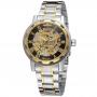 Forsining Men`s Mechanical Skeleton Wrist Watch WRG8008M4T5  BlueLine