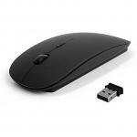 Generic Fashion Ultra Slim 2.4 GHz Optical Wireless Mouse + Receiver – Black.