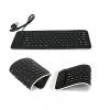 Generic USB Mini Flexible Silicone Keyboard Foldable for Laptop Notebook BK