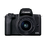Canon EOS M50 Mark II Mirrorless Digital Camera (with 15-45mm Lens Kit)