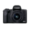 Canon EOS M50 Mark II Mirrorless Digital Camera (with 15-45mm Lens Kit)
