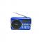 Rechargable Digital Selects Music Player/Fm Radio with usb and memory slot