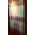 Brown and Off white Curtain