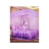Mosquito Net With 2 Stands purple 6*6