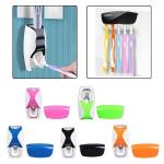 Toothpaste Dispenser & Toothbrush Holder Set Random one size