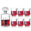 whiskey decanter with 6 Glasses Crystal normal