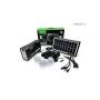 Gdl GD-8017 Plus Solar Lighting System Kit (Black)