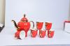 Tea Set(6 Pcs ) Red