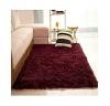 Fluffy Carpets 5 By 8 - Maroon