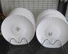 Plain White Shell Shaped dinner plates White 6 pcs