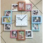 Wall clock big 50 cm diameter Age series