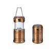 Led rechargeable Portable Emergency lamp Solar Lights - (Bronze /silver)