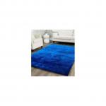 Generic Fluffy Carpets 5*8 Blue