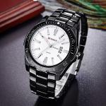 Curren Fashion Watch 8110 BW Watches Men`s Bracelet Strap