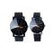 Fashion Fashion Smart Couples Leather Wrist Watch Black