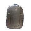 Unisex Laptop Backpack Travel College Shoulder Bag - Brown
