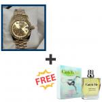 Rolex watch plus free Catch me perfume