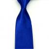Fashion Men`s Women Satin Neck Tie - Blue