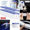 Multi-Function Anti-Fog Transparent Face Shield Double-Sided Protective Mask